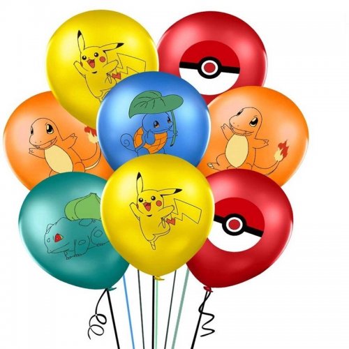 Pokemon Helium Latex Balloon