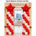 NDP Spiral Balloon Column with Jumbo Star on Top Singapore
