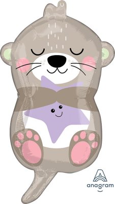 Otterly Adorable Animal JR Shape Mylar Balloon Singapore