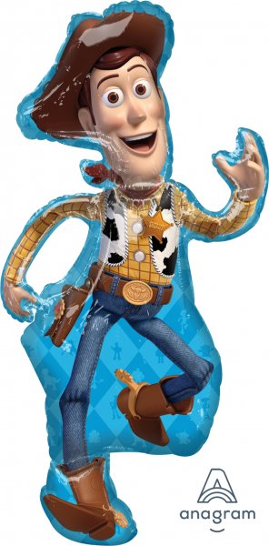 Toy Story 4 Woody Super Shape Mylar Balloon