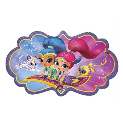 Shimmer And Shine Super Shape Mylar Balloon Singapore