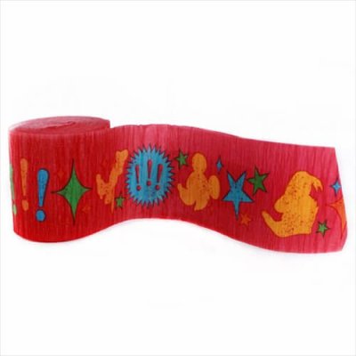Mickey Mouse Party Crepe Paper Streamer Singapore