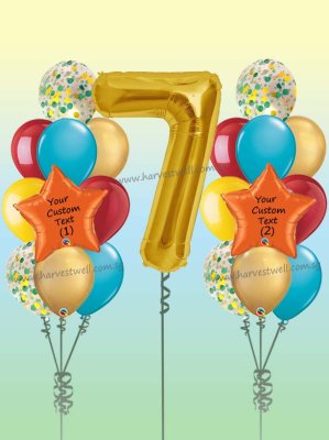 Personalised Aloha Megaloon Balloon Bundle Set Singapore
