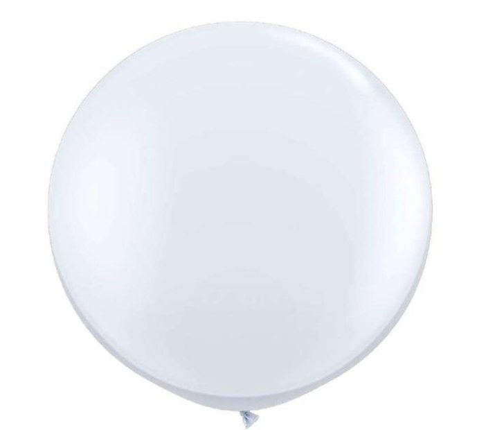 Diamond Clear Jumbo Round Shape Helium Latex Balloon Singapore