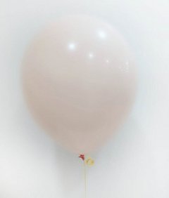 Pastel Macaron PEACH Helium Latex Balloon