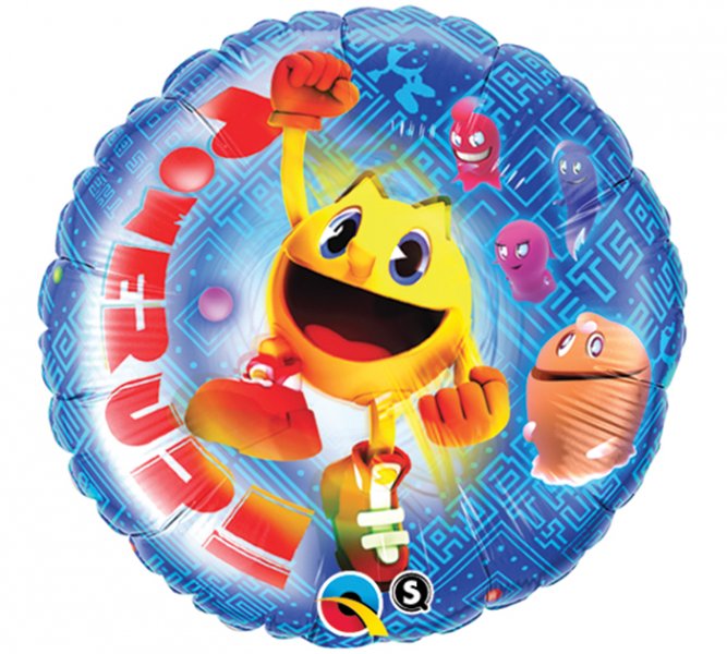 Pac-Man & The Ghostly & Adventures Power Up Mylar Balloon