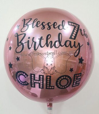 Customize Dumbo Theme ORBZ Balloon Singapore