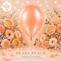 Pearl Peach Helium Latex Balloon Singapore