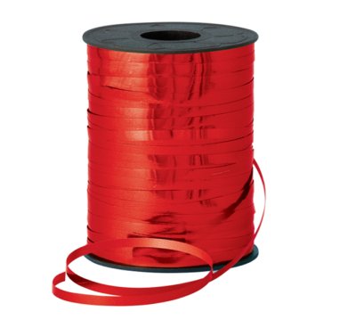 Metallic Red Curling Ribbon Roll Singapore