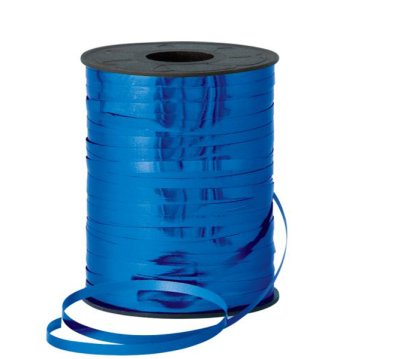 Metallic Blue Curling Ribbon Roll Singapore