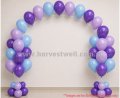 Helium Balloon Column with String Arch Singapore