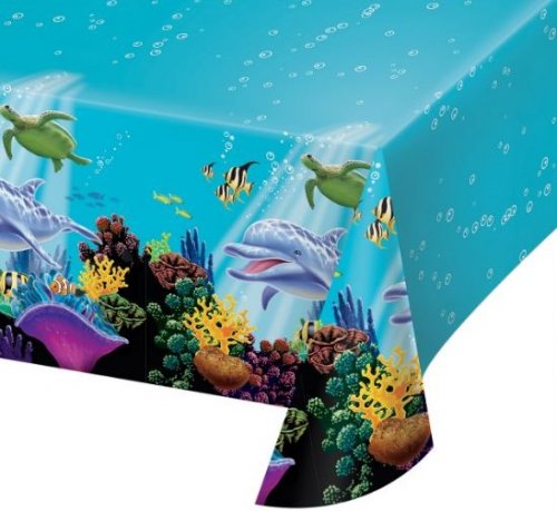 Ocean Party Table Cover