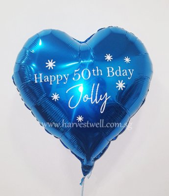 Custom Print Bday Customized Balloon Singapore