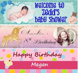 custom birthday banners