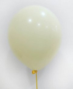 Pastel Macaron YELLOW Helium Latex Balloon