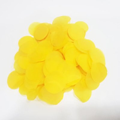 Yellow Tissue Confetti Singapore