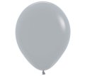 Grey Colour Helium Latex Balloon Singapore
