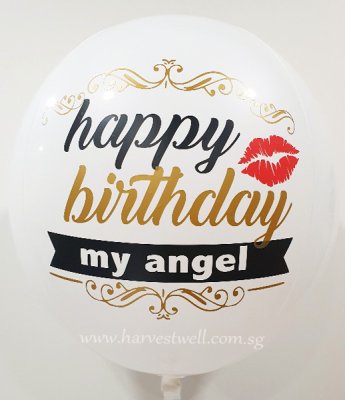 White Angel Customize ORBZ Balloon Singapore