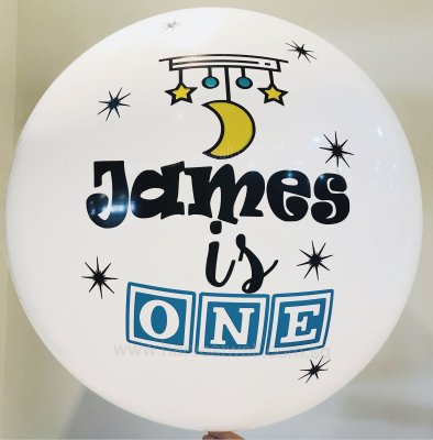 Happy Birthday Customised Jumbo Latex Balloon Singapore