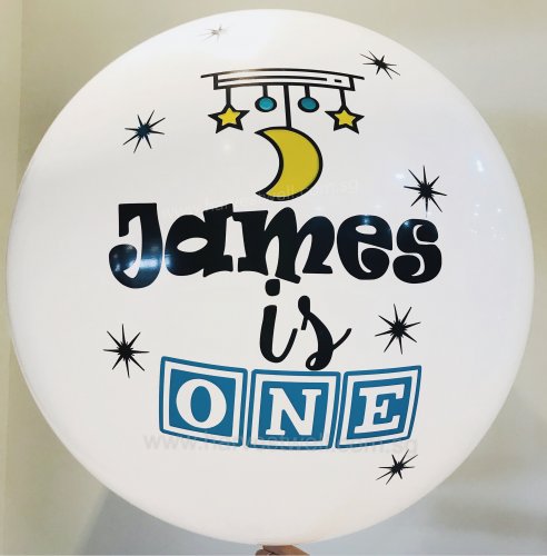 Happy Birthday Customised Jumbo Latex Balloon