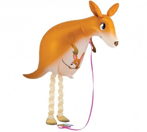Walking Pet Animal Balloon - Kangaroo