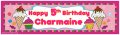 Sweetie Birthday Party Customized Banner