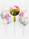 Personalize ORBZ Ombre Balloon Bundle Set