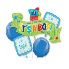 It's A Boy (Choo choo choo) Balloon Package