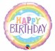 Birthday Rainbow Mylar Balloon