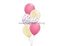 Create Your Own Bouquet 6 Balloons MIX Confetti Singapore