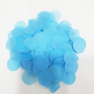 Light Blue Tissue Confetti Singapore