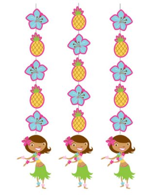Hula Girl Hanging Cutouts Singapore