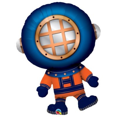 Deep Sea Diver Super Shape Mylar Balloon Singapore