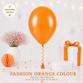 Orange Colour Helium Latex Balloon Singapore