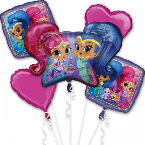 Shimmer and Shine Celebrate Balloon Bouquet