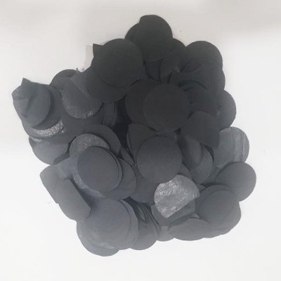 Black Tissue Confetti Singapore