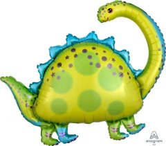 Stegosaurus Super Shape Mylar Balloon