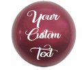 Customize Wine Red ORBZ Balloon