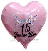 customised foil balloons