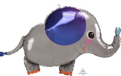 Jungle Safari Animal Elephant Super Shape Mylar Balloon Singapore