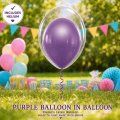 Purple Balloon IN Balloon Singapore
