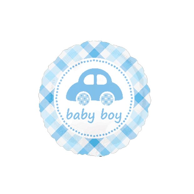 Baby Boy Car Super Shape Mylar Balloon Singapore