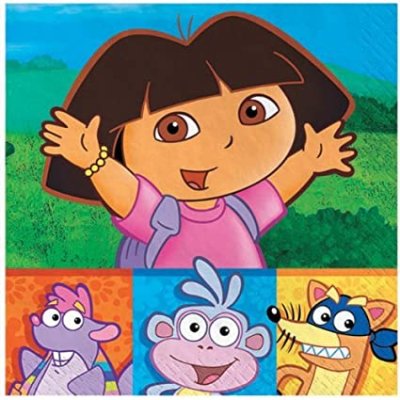 Dora The Explorer Party Beverage Napkins Singapore
