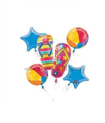 Tropical Flip Flops Balloon Package Singapore