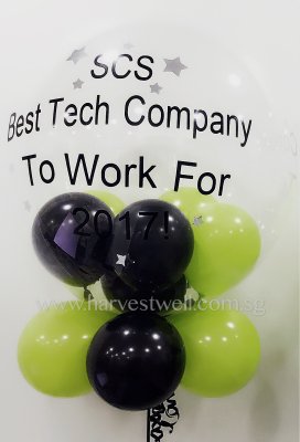 Customised Corporate Bubble Balloon Singapore