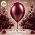 Pearl Burgundy Helium Latex Balloon Singapore