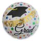 Congrats Grad Starry Mylar Balloon
