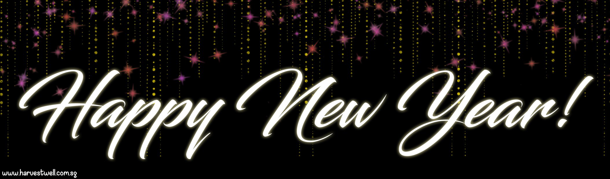 Glow Sparkles Customized Banner Singapore