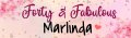 Sweet Pink Floral Birthday Customized Banner Singapore