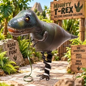 MIGHTY T-REX Walking Dinosaur Walking Balloon